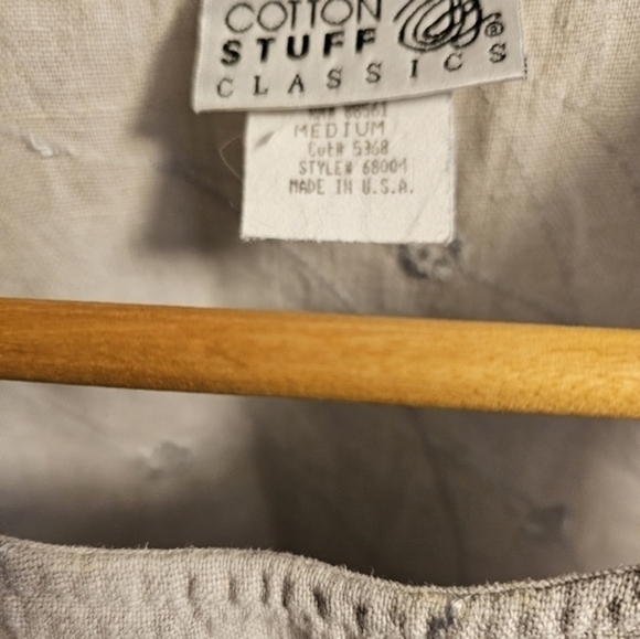 Linen, vintage lilac 100 percent linen‎ dress/shift - Picture 11 of 11